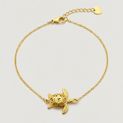 Bracelet, Tortue, Doré